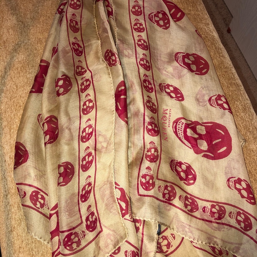 Alexander McQueen Skull Scarf